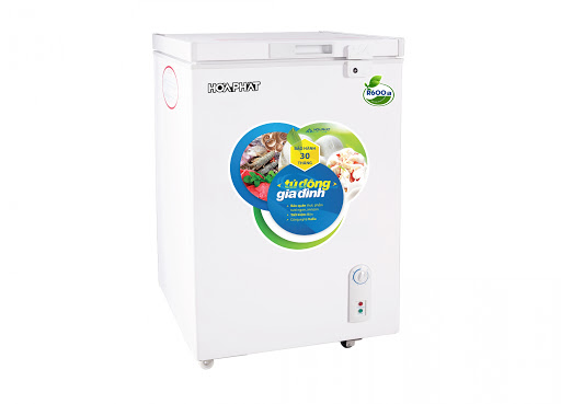 Tủ đông Mini Hòa Phát HCF106S1Đ - 100L dàn đồng