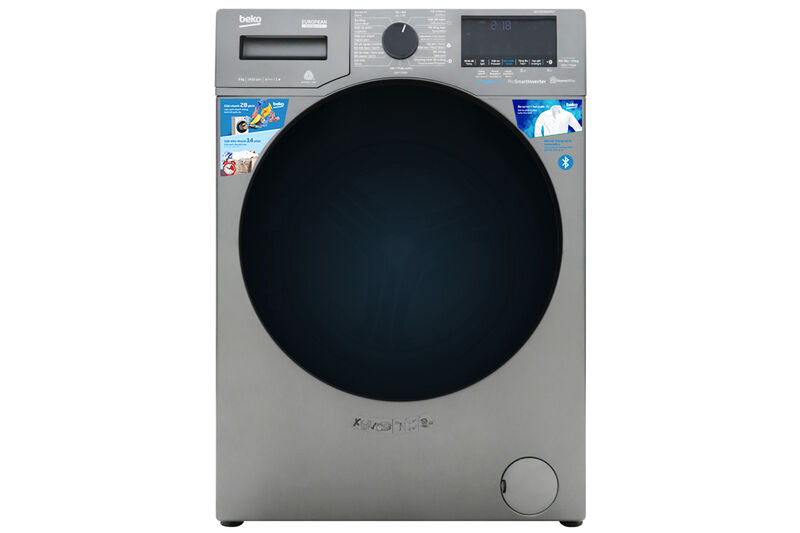 Máy giặt Beko Inverter 9 kg WCV9749XMST