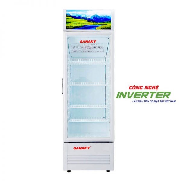 Tủ mát Sanaky VH-218W3L, 170 lít Inverter 2 cánh trên dưới