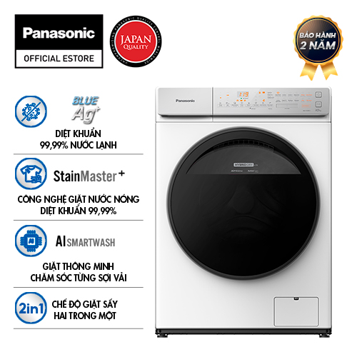 Máy Giặt Cửa Trước Panasonic 10 Kg NA-V10FC1WVT (Trắng) - Tính năng sấy tiện ích