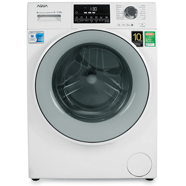 Máy giặt AQUA lồng ngang 8.5kg AQD-D850E.W