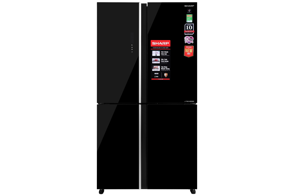 Tủ lạnh Sharp Inverter 525 lít SJ-FXP600VG-BK Mới 2021